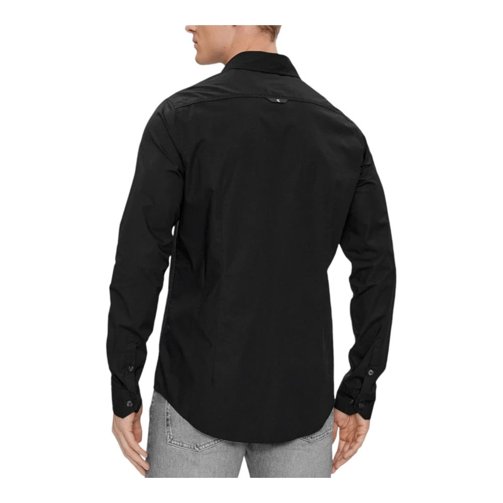 Calvin Klein Jeans Lange mouwen overhemd Black Heren