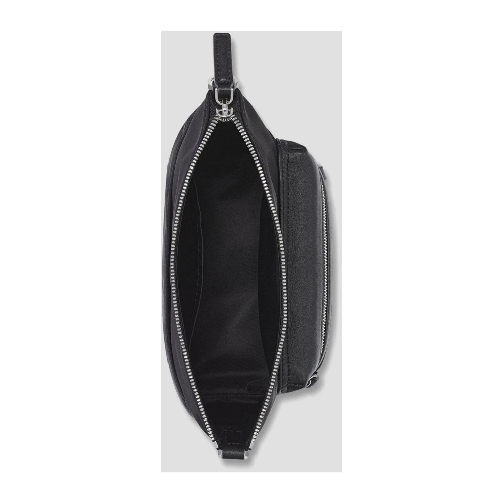 MCM Aren schoudertas gemaakt van gerecycled nylon Black Dames