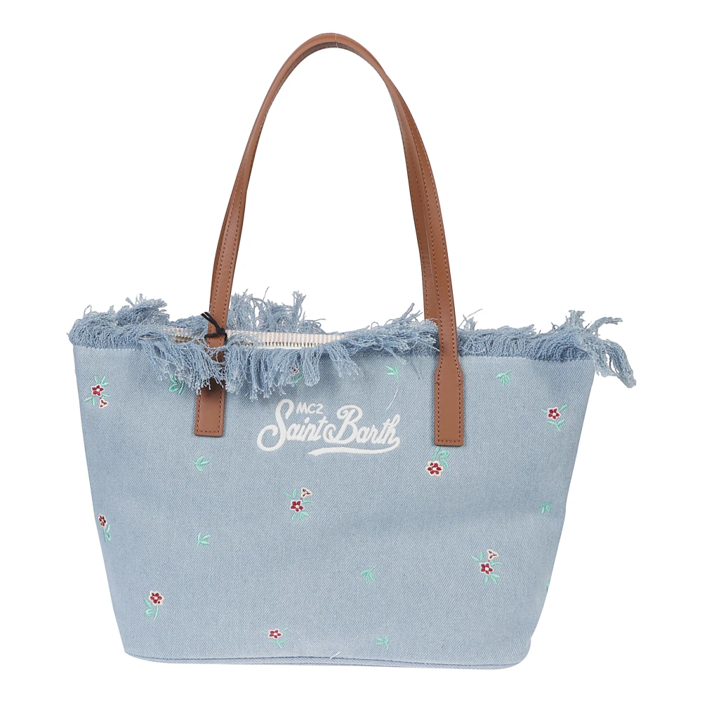 Mc2 Saint Barth Women's Blue Shopping Bags, One Size, City Bag