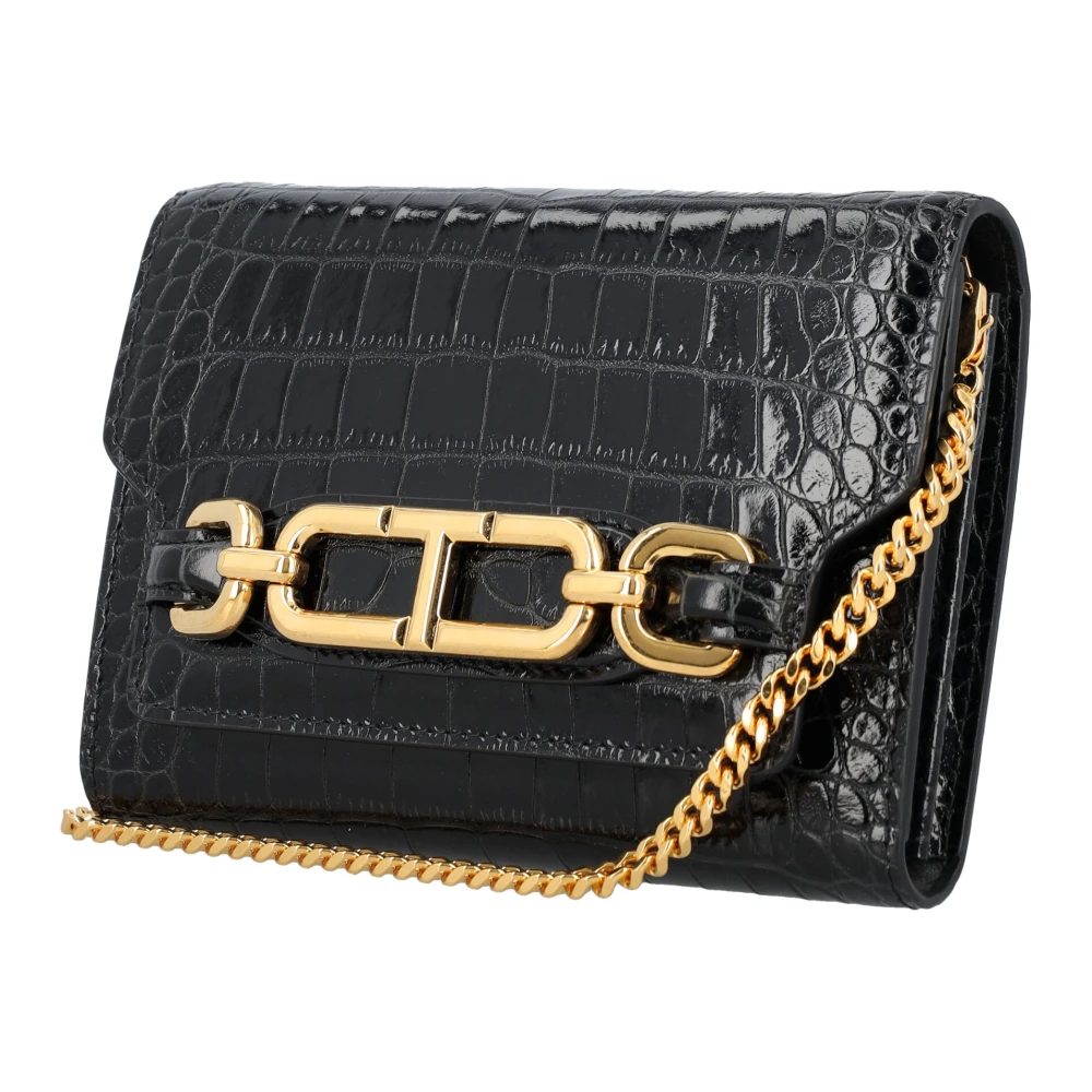Tom Ford Zwarte Whitney Mini Schoudertas Black Dames