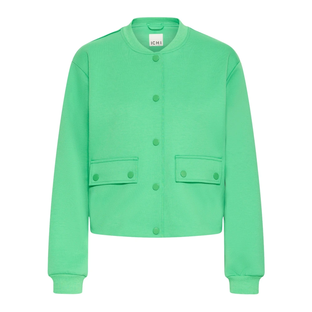 Ichi , Damen, Jacken, Grün, 2XL