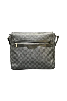 Pre-owned Daniel MM Damier Graphite Axelremsväska