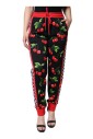 pantalon-jogger-imprime-cerise-noir-rouge
