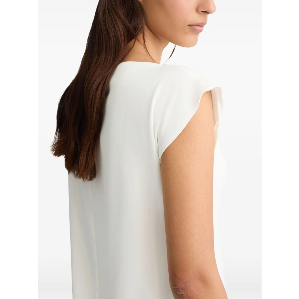 Liu Jo Witte Jurk Elegante Stijl White Dames