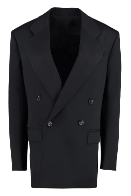 Ull Dubbelknäppt Blazer