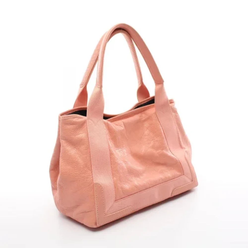 Balenciaga Vintage Pre-owned Leather handbags Pink Dames