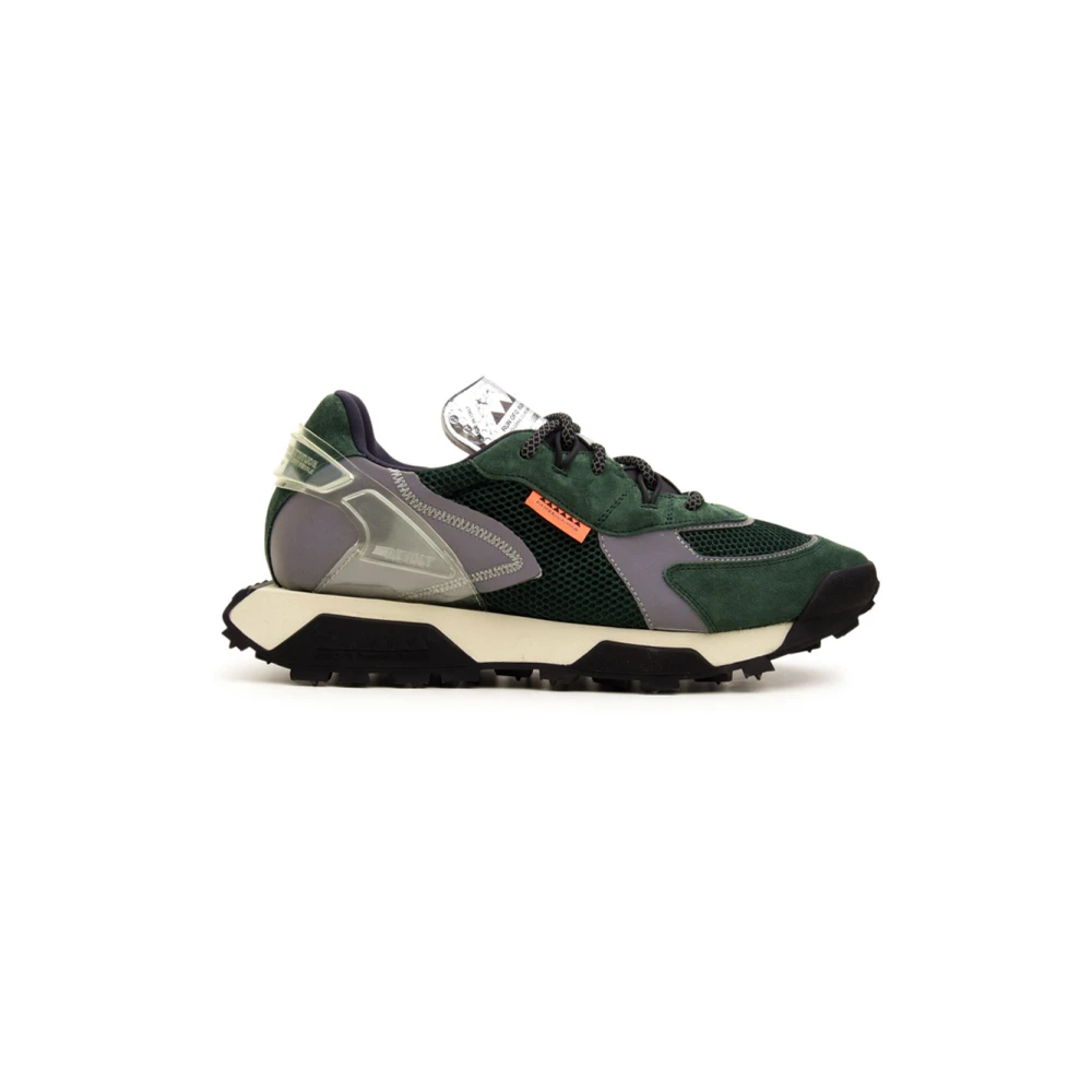 Run Of Men's Green Sneakers,, Trainers Size 7 Uk