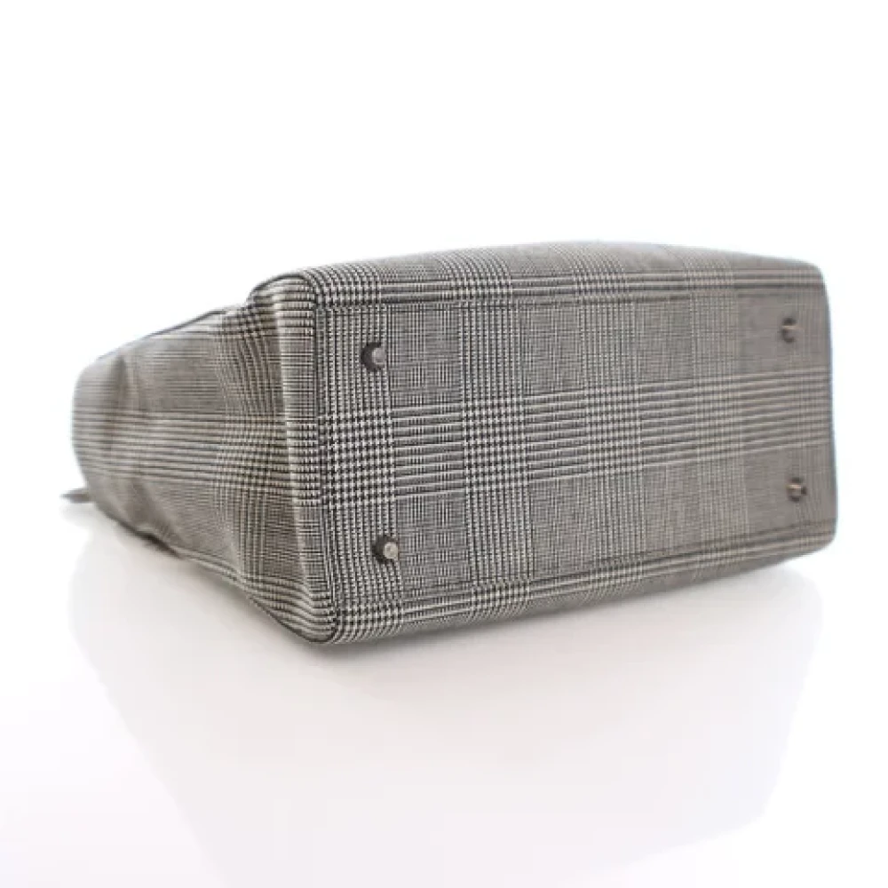 Dior Vintage Pre-owned Canvas dior-bags Gray Dames