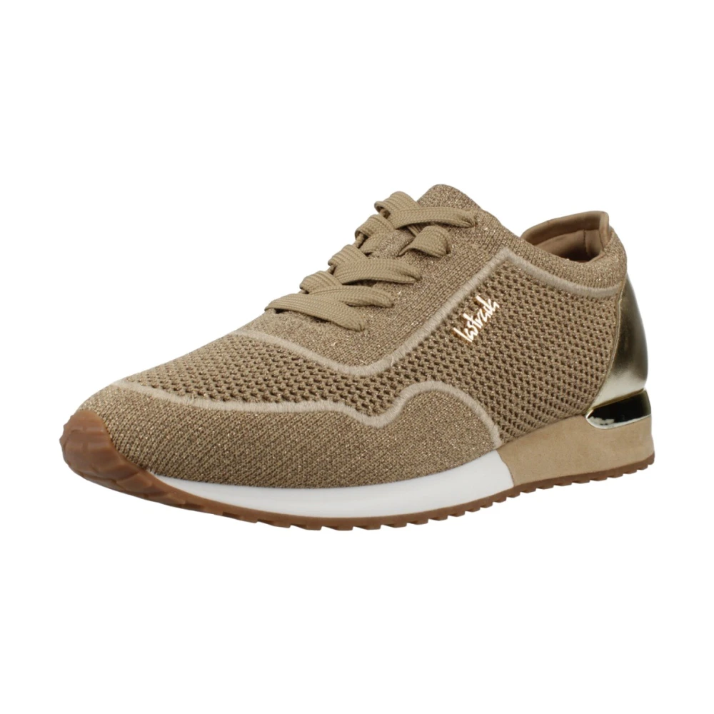 La Strada Deportiva Cordones Dames Schoenen Beige