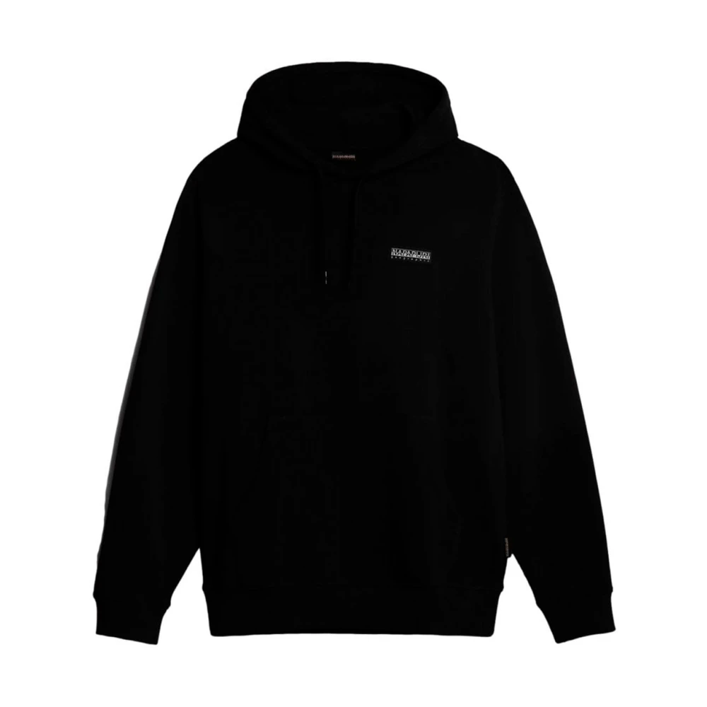 Napapijri Comfortabele en stijlvolle hoodie Black Heren