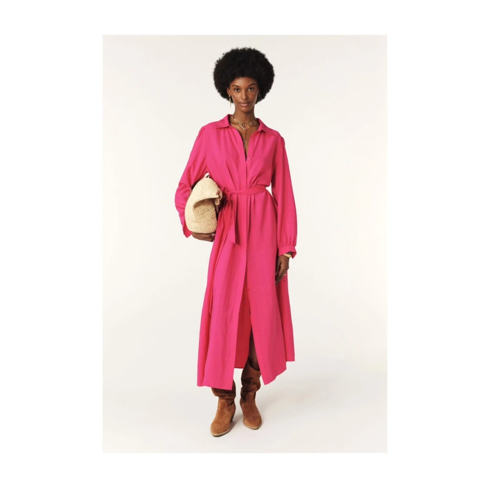 BA&SH Lara Jurk Pink Dames