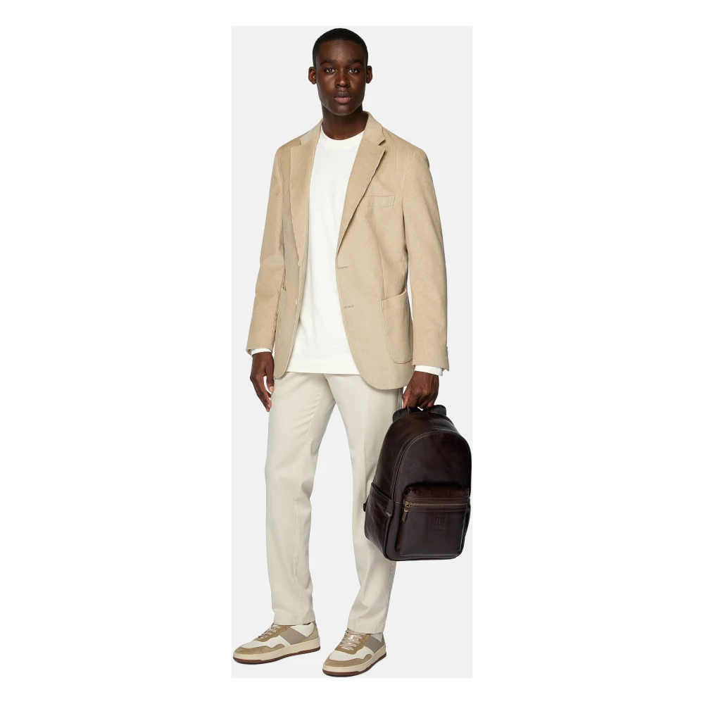 Boggi Milano Cernobbio Jas Beige Heren
