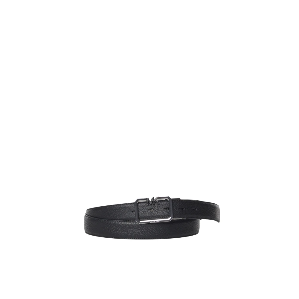 Michael Kors Uomo Nero - Cintura In Pelle - Accessories - One Size
