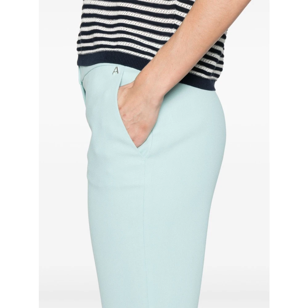 Twinset Blauwe Broek met Zakken Blue Dames