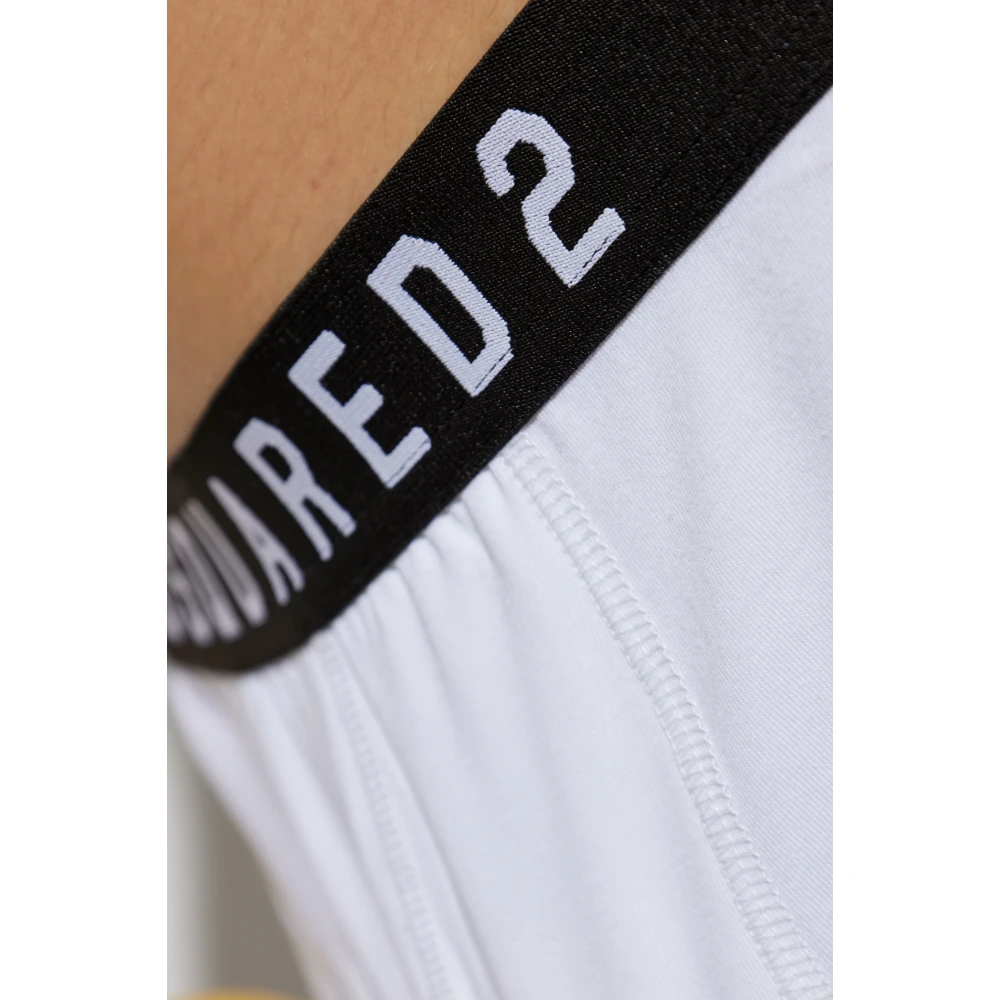Dsquared2 Boxers met logo White Heren
