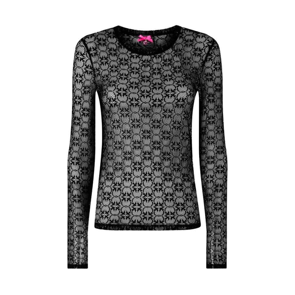 Pinko , Damen, Oberteile, Schwarzk, M