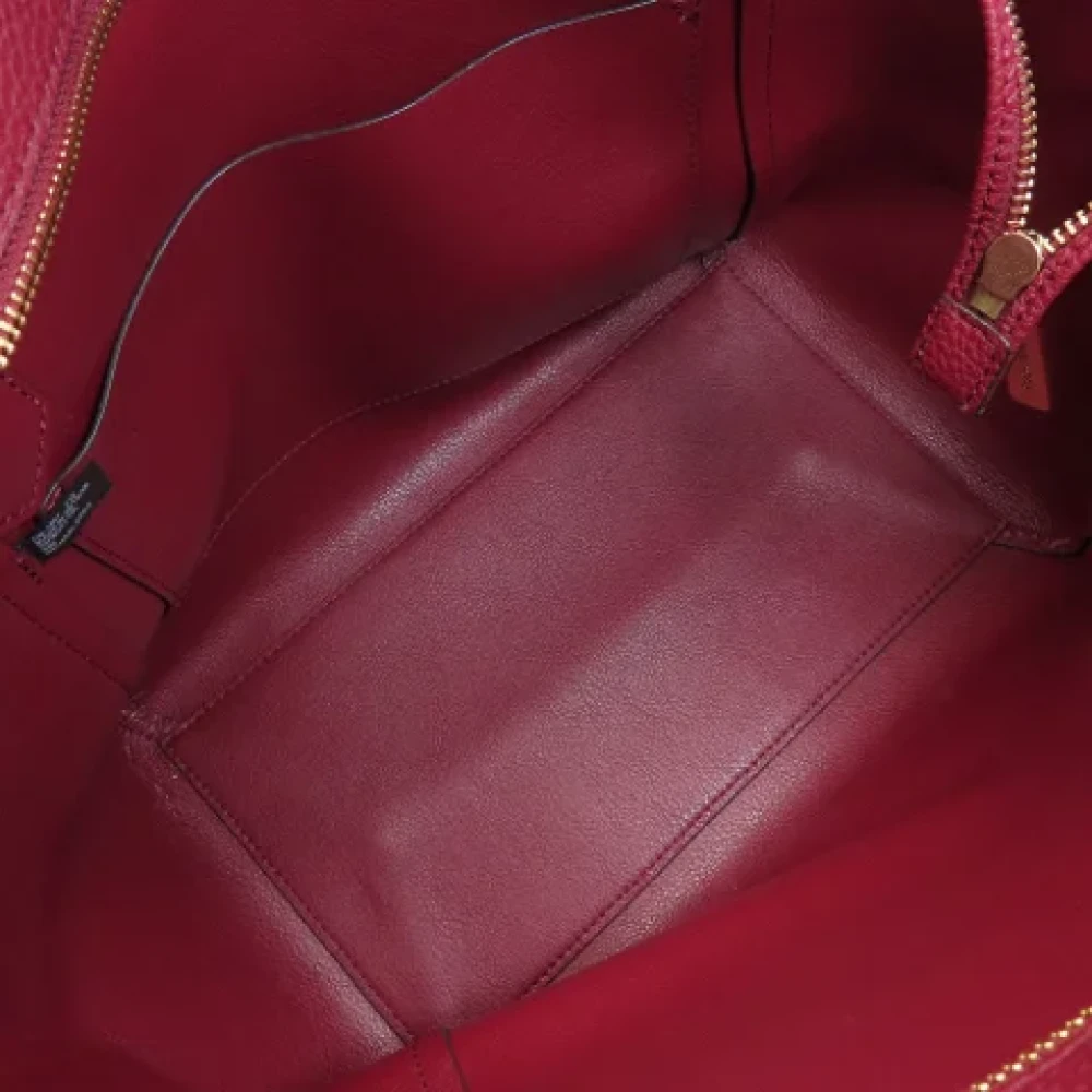 Michael Kors Pre-owned Leather handbags Red Dames