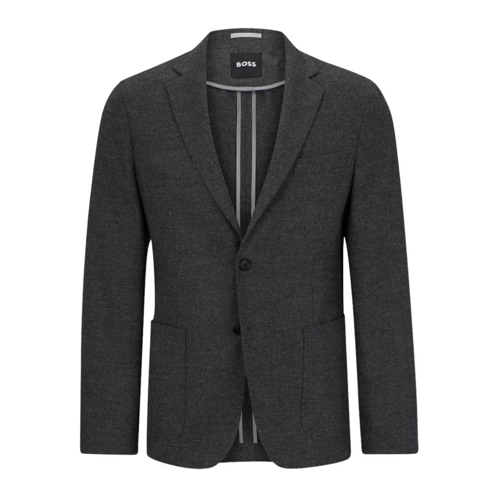 Hugo - Jackets > Blazers - Gray - Hugo - Modalova