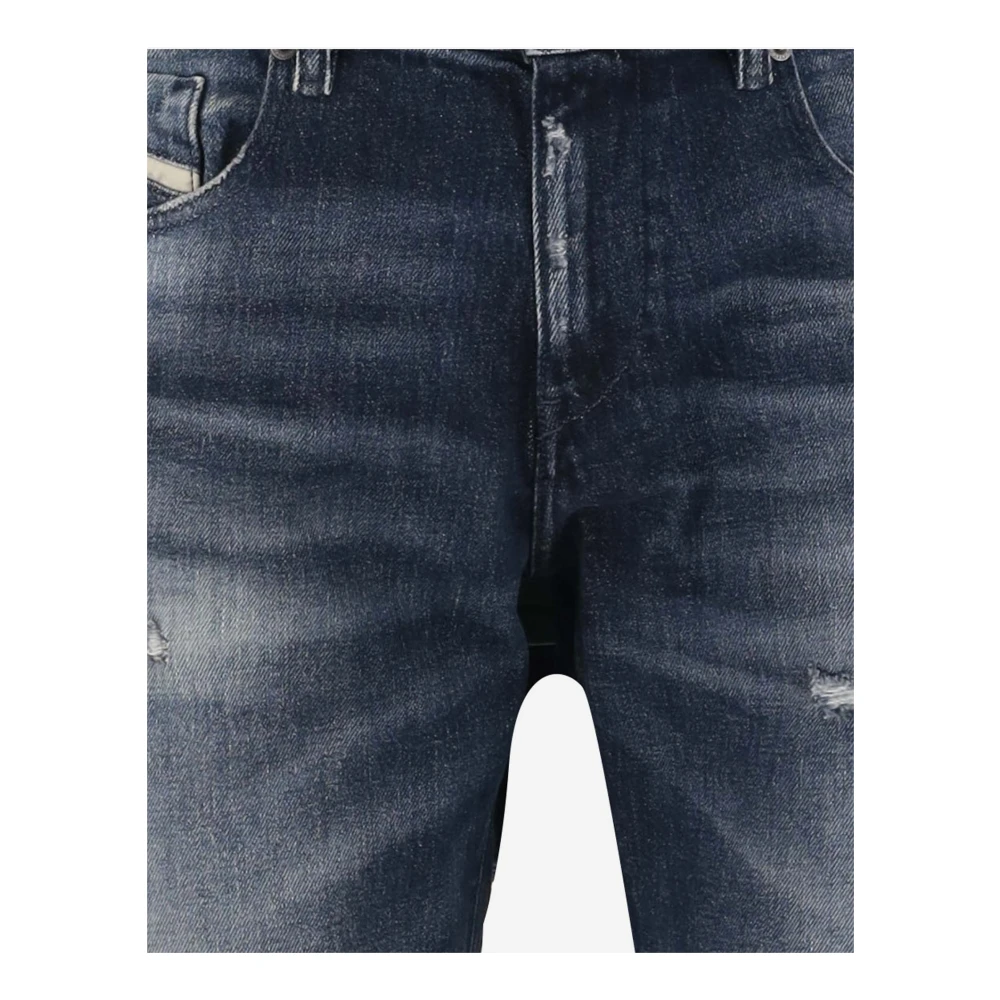 Diesel Slim Fit Stretch Katoen Denim Jeans Blue Heren