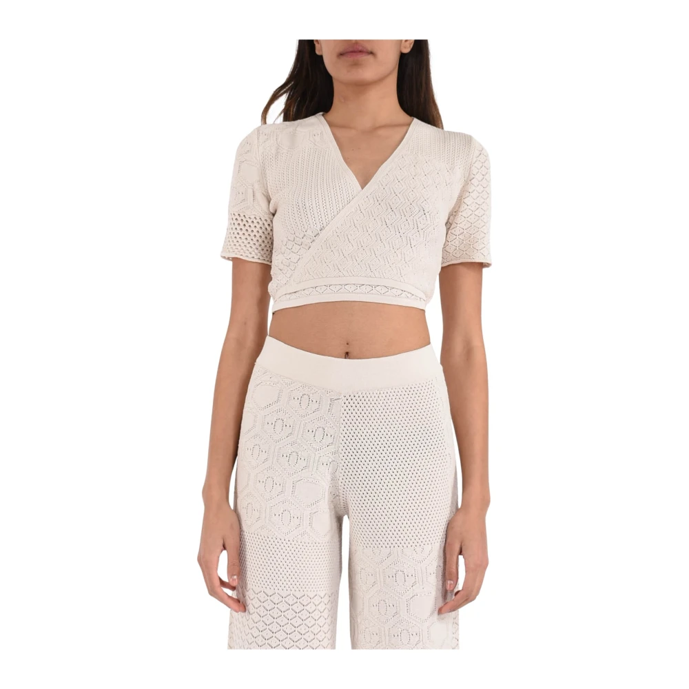 Knitwear > V-neck Knitwear - - Akep - Modalova