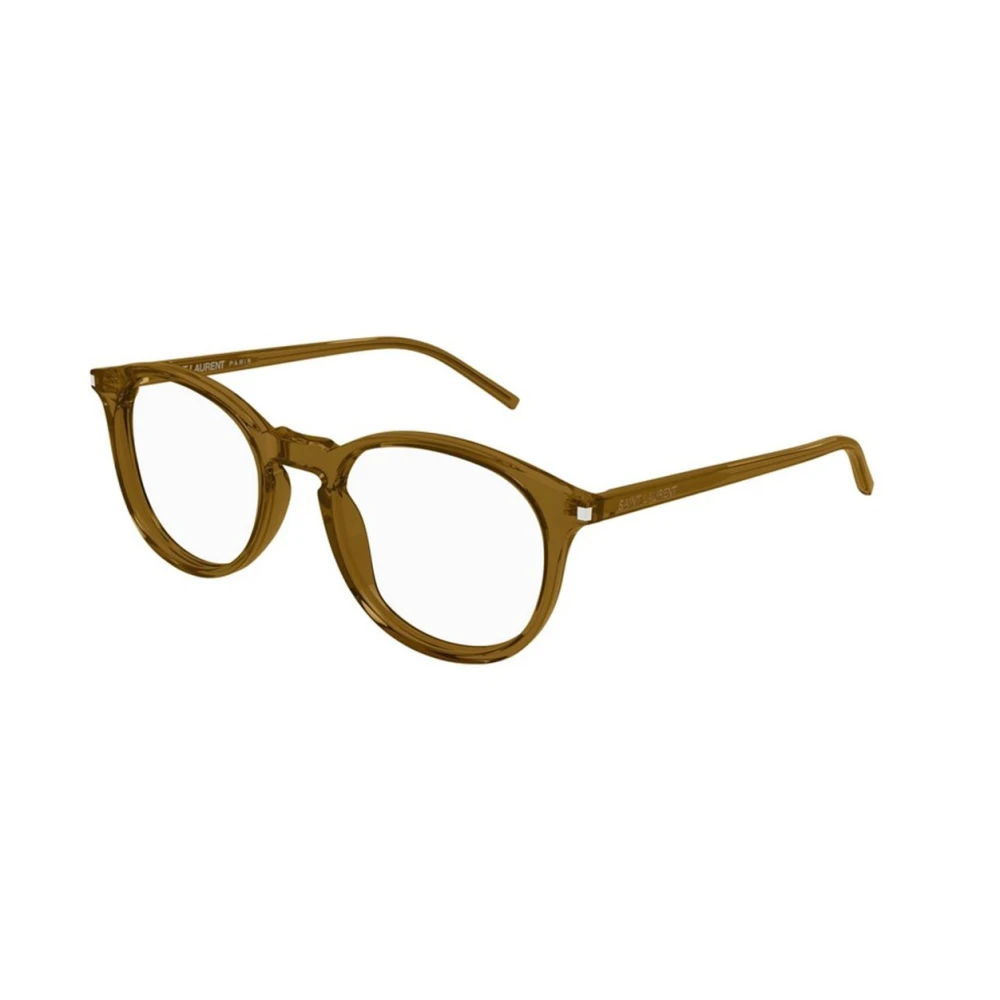 Saint Laurent Brown Glasses, Unisex, 50 Mm, Sl 106 Optical Frame