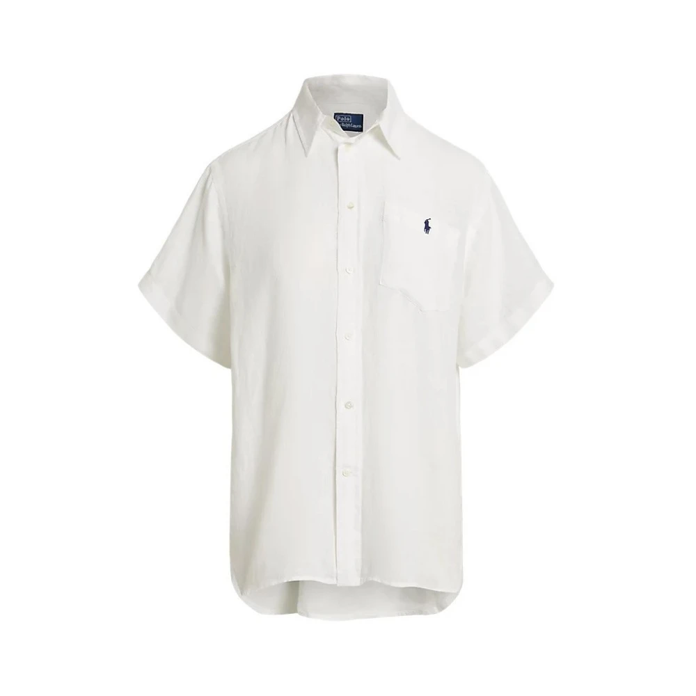 Polo Ralph Lauren Donna Bianco Camicette L, New,