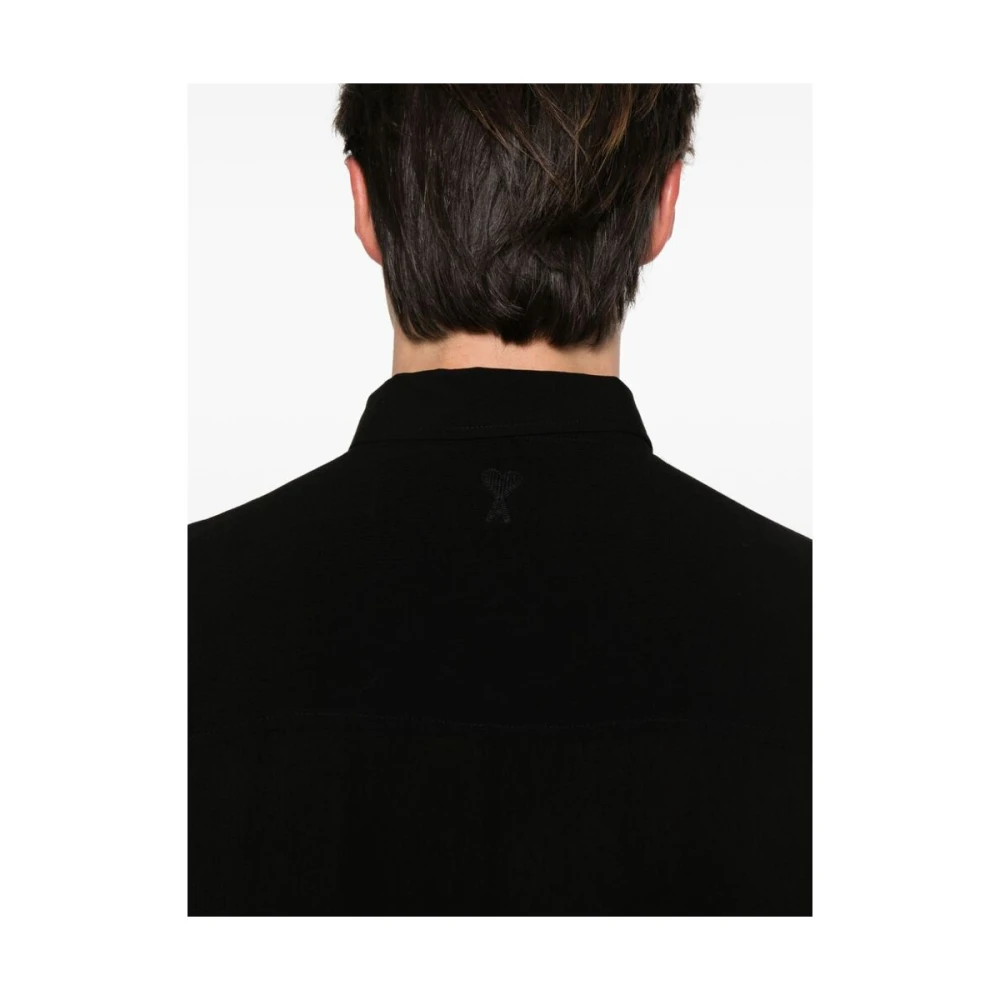 Ami Paris Casual Shirts Black Heren