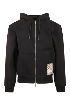 veste-a-capuche-zippee-a-carreaux