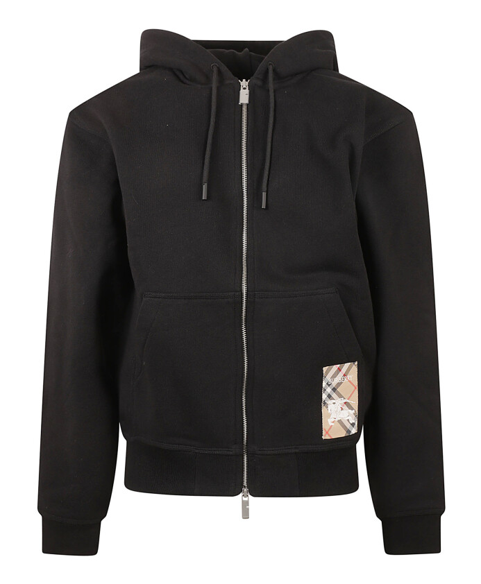 check-label-zip-hoodie