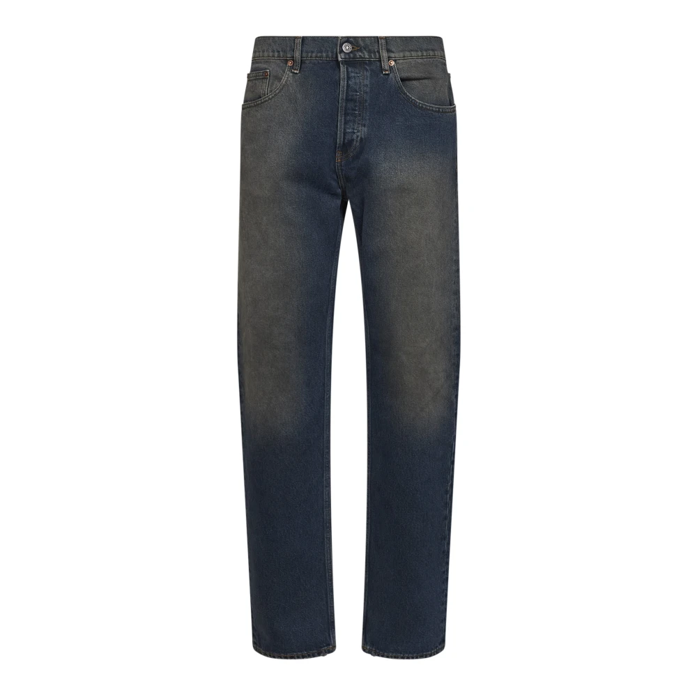 Golden Goose Straight Jeans - Male - Straight Fit Jeans - Blue - W33 - Jeans