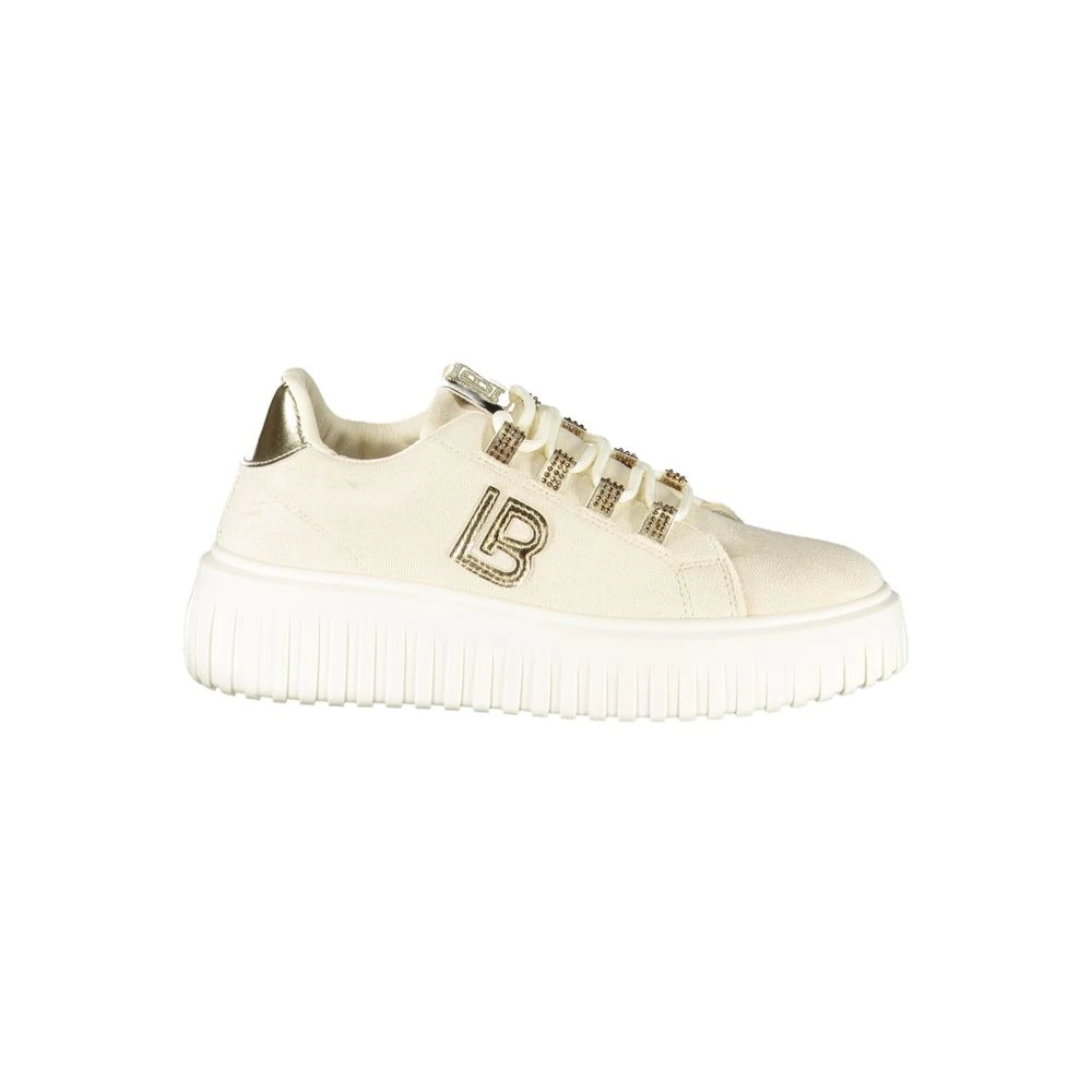 Laura Biagiotti Femme Beige Chaussures, Taille: 39 Eu Baskets
