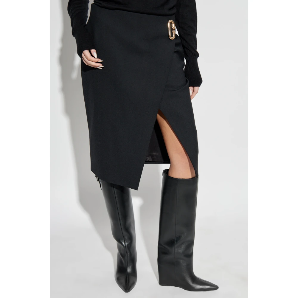 Casablanca Rok met split Black Dames