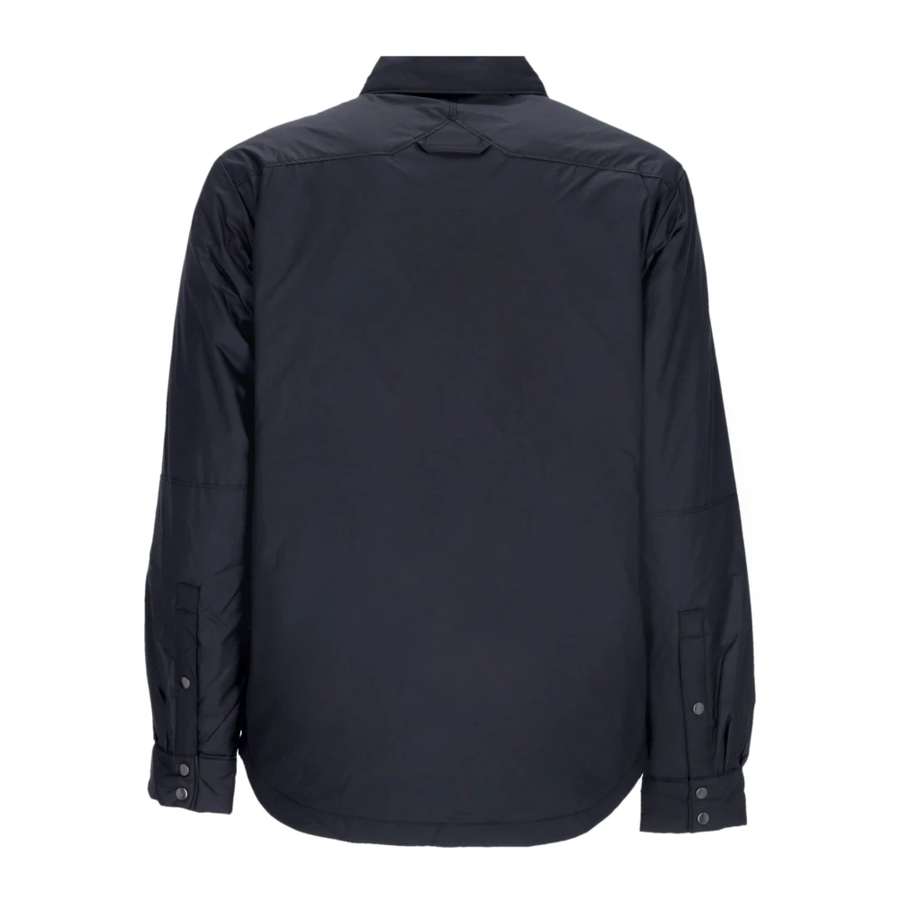Columbia Zwarte Waterdichte Shirtjas met Gewatteerde Voering Black Heren