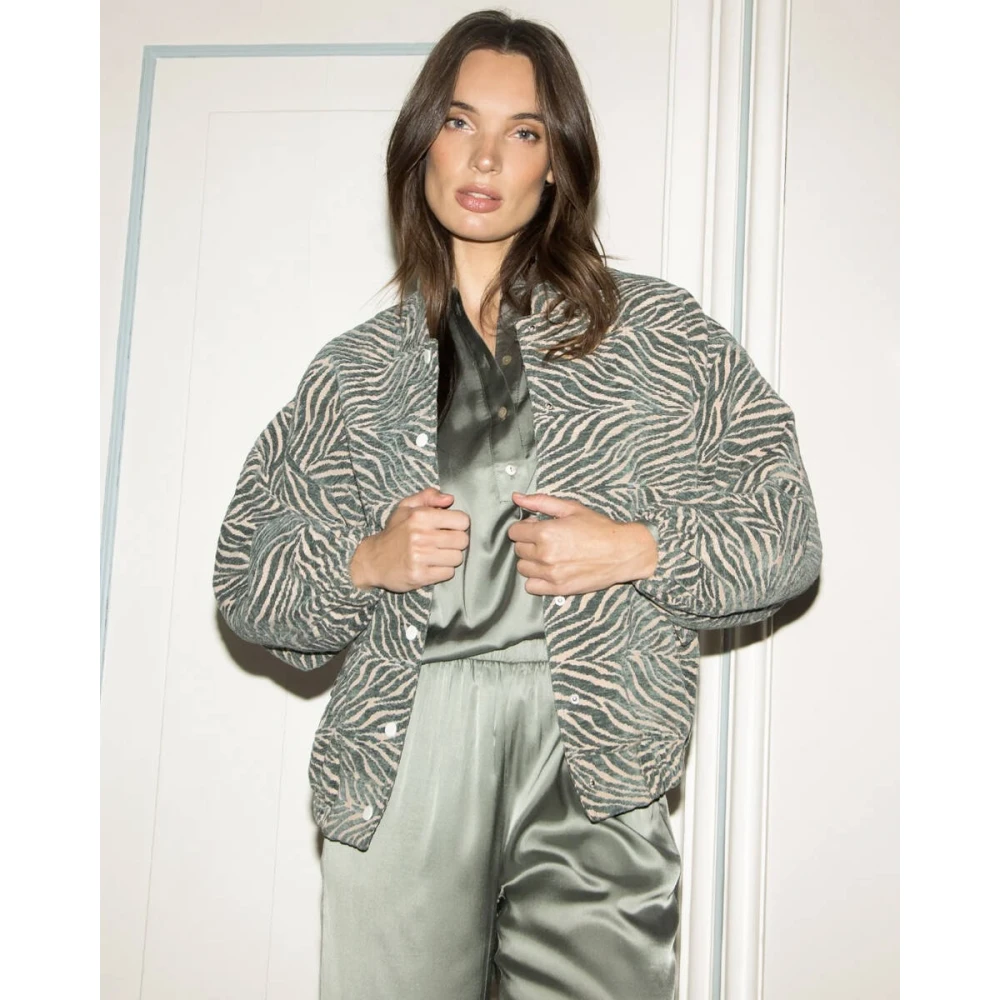 Amaya Amsterdam Faith Bomber Jas Green Dames