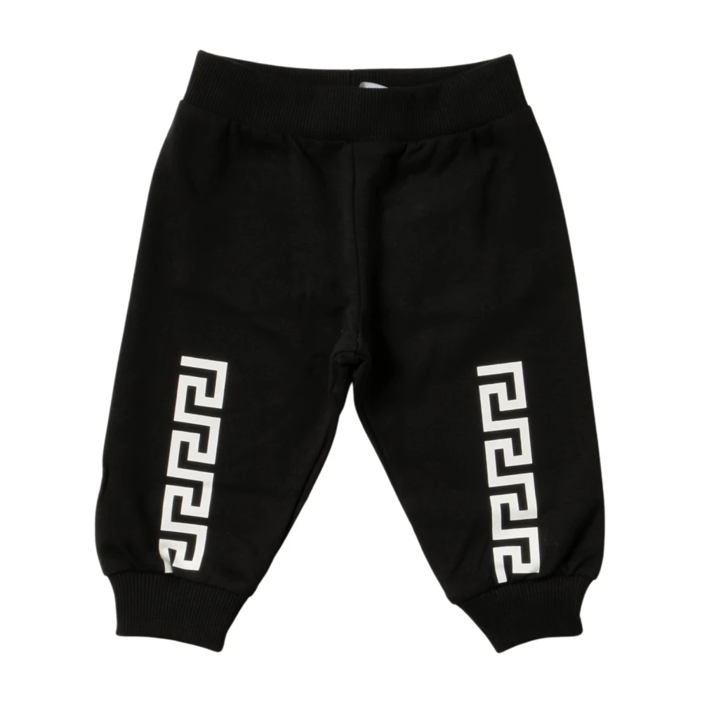 Versace Boys Black Sweatpants, 3 Y, Joggers
