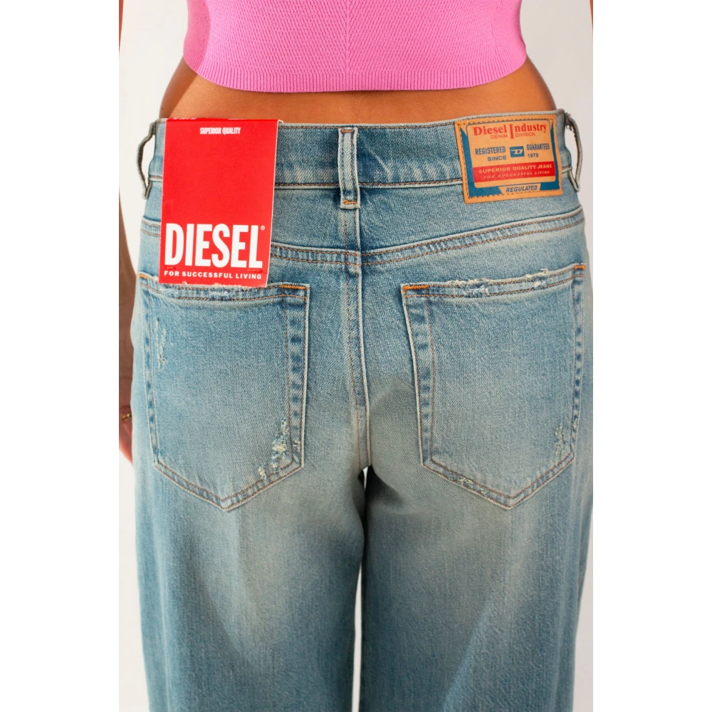 Diesel Vintage Flare Jeans 1978 Style Blue Dames
