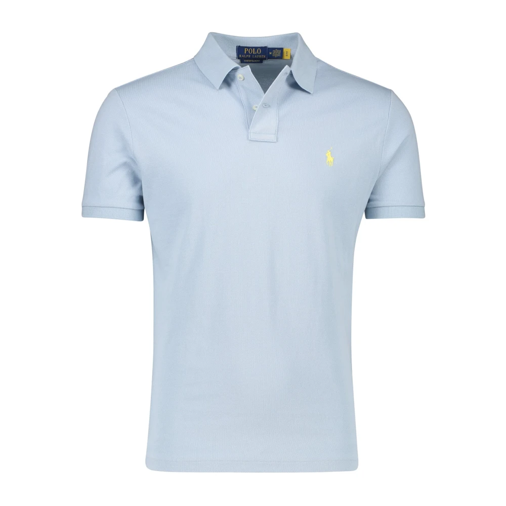 Polo Ralph Lauren Lichtblauw poloshirt met korte mouw Blue Heren
