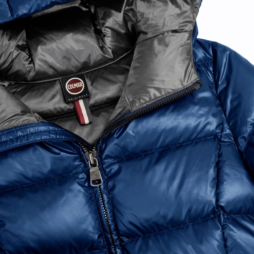 Colmar Winterjas met ritszakken Blue Dames