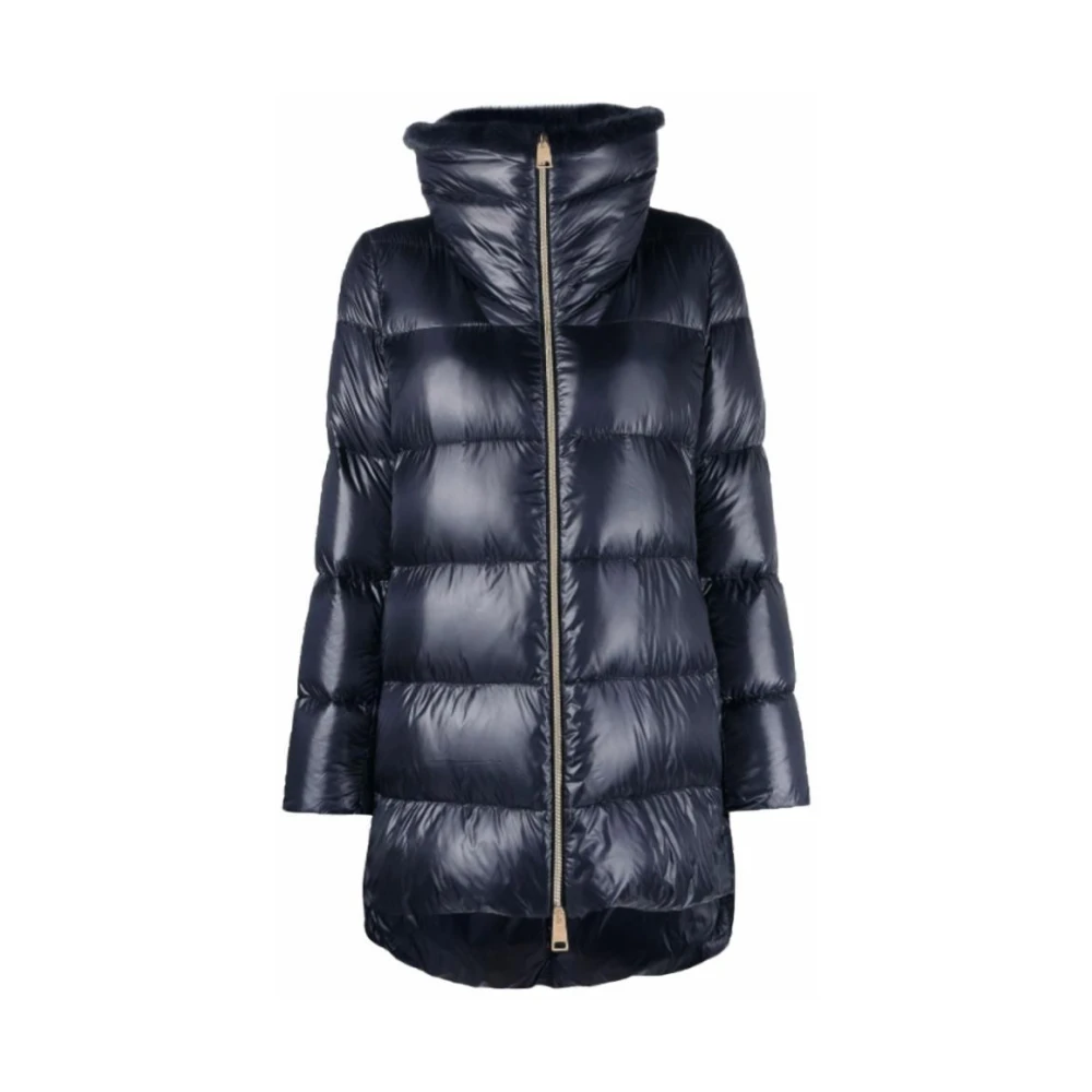 Herno Puffer Jacket Blue Dames