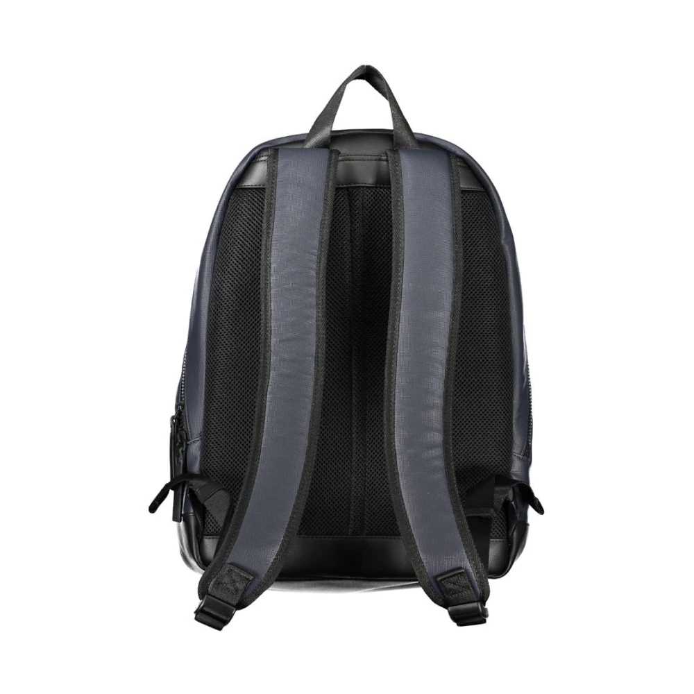 Tommy Hilfiger Blauwe Polyethyleen Rugzak voor Mannen Blue Heren
