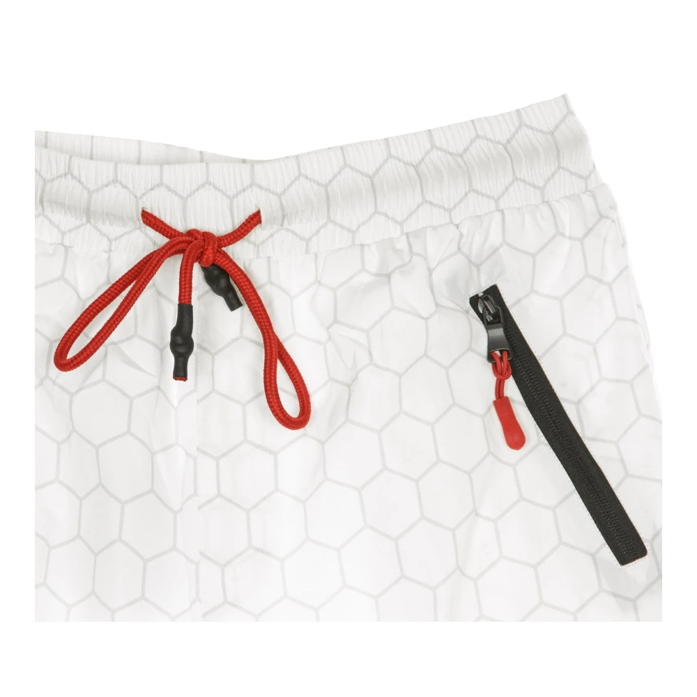 Dolly Noire Aanpasbare Trainingsbroek in Wit Rood Zwart Multicolor Heren