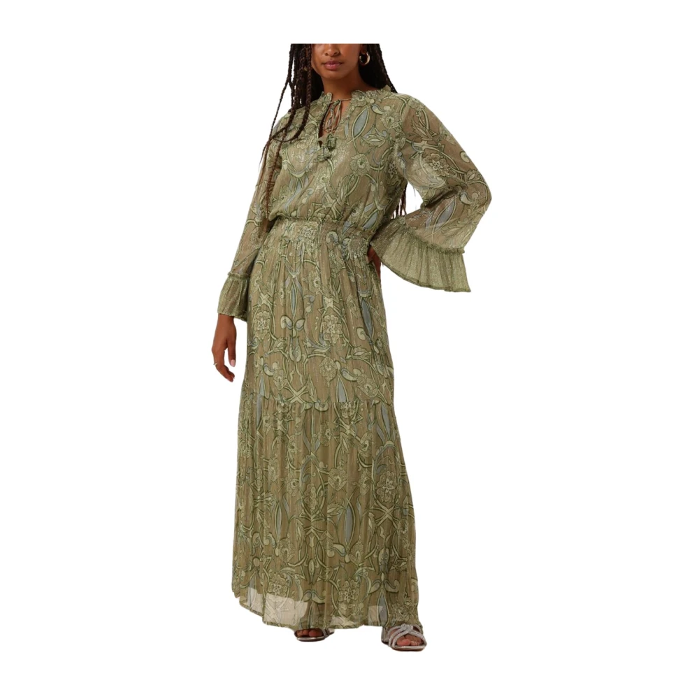 Ibana Groene Maxi Jurk Donston Green Dames