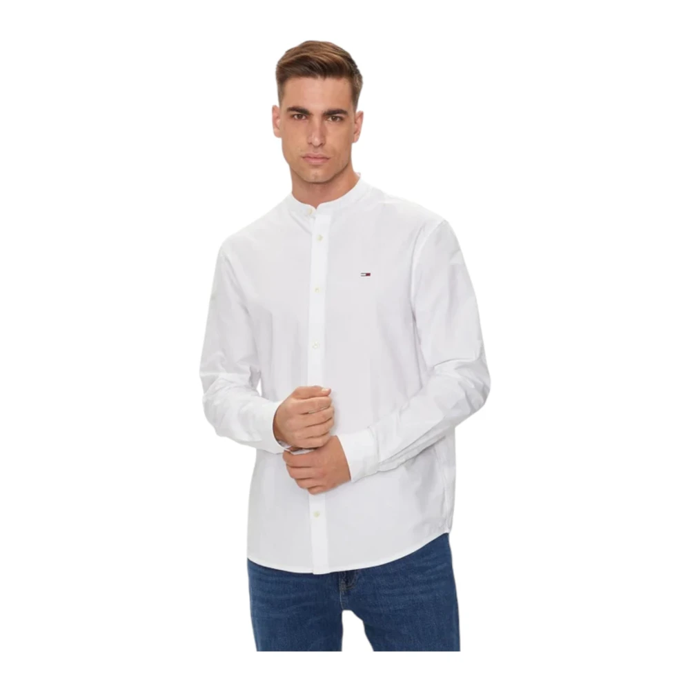 TOMMY JEANS Overhemd met lange mouwen TJM REG OXFORD MAO SHIRT