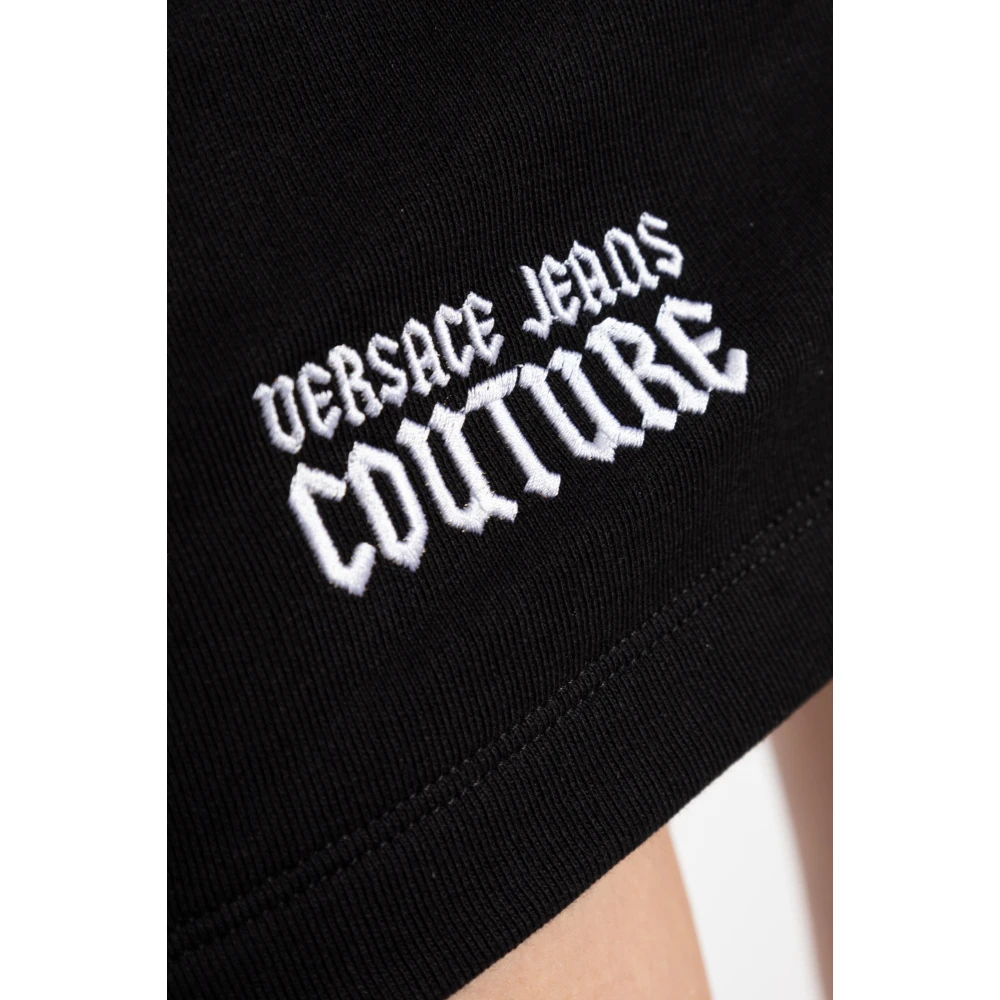 Versace Jeans Couture Rok met strikken Black Dames