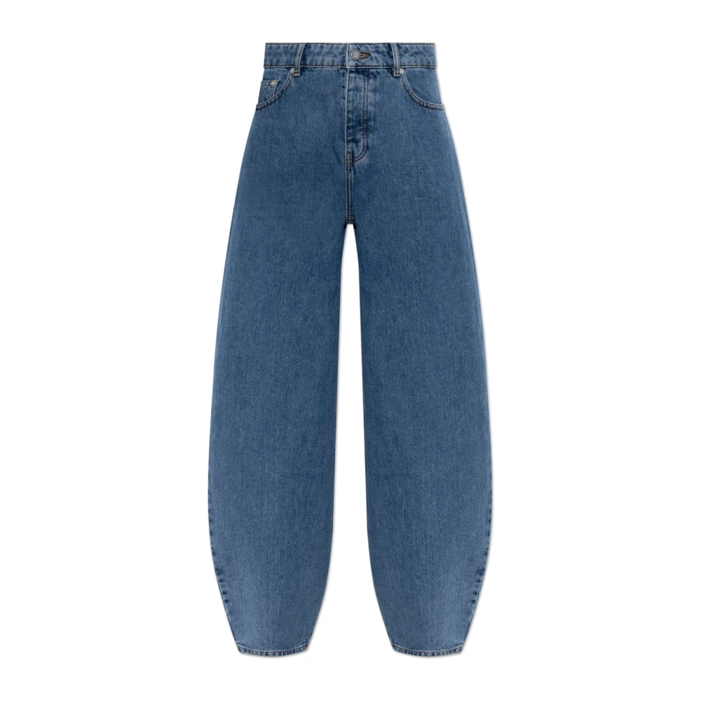 By Malene Birger Blue Dallas Jeans - Female - Loose Fit Jeans - W27 - Jeans