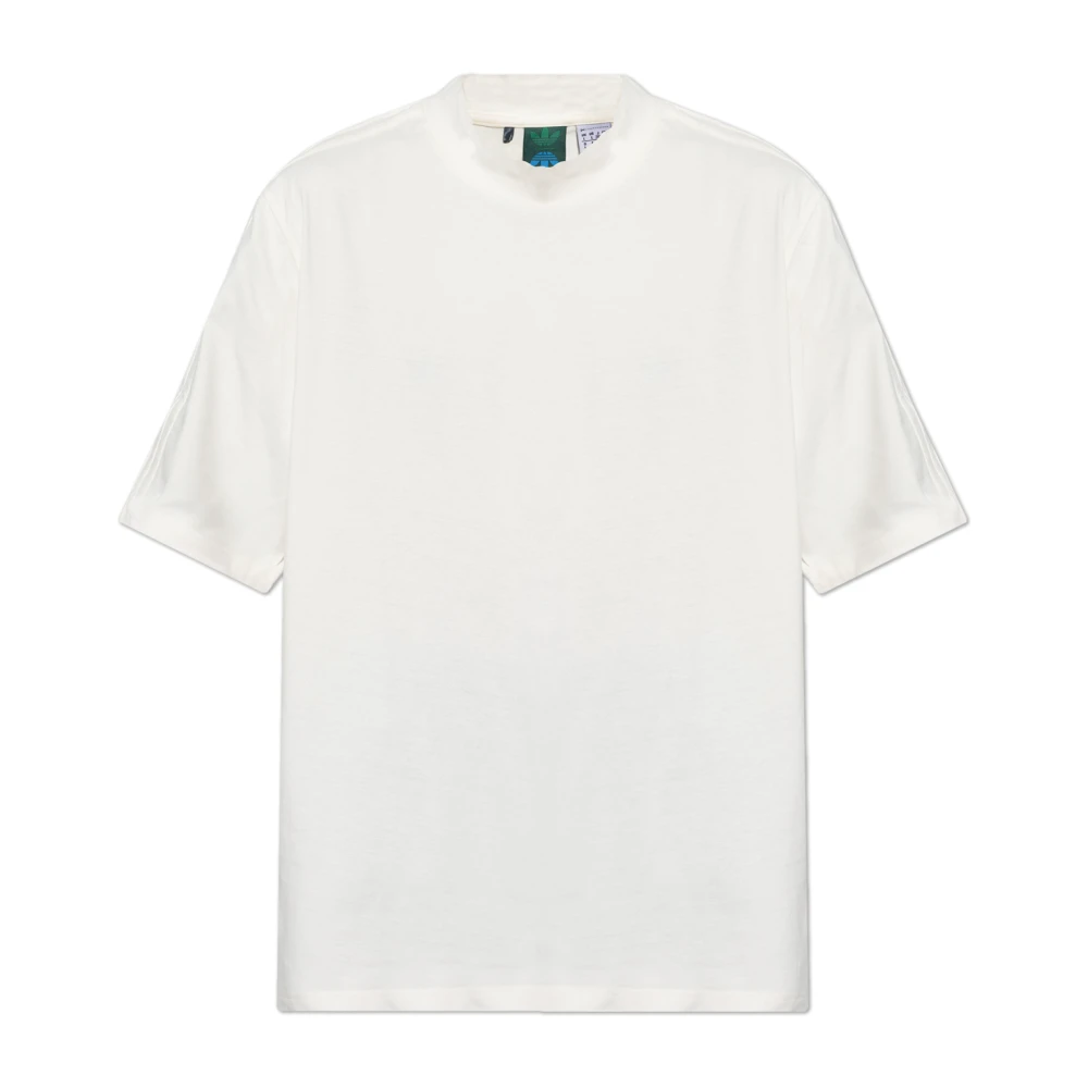 Adidas Originals T-shirt met logo Beige Heren
