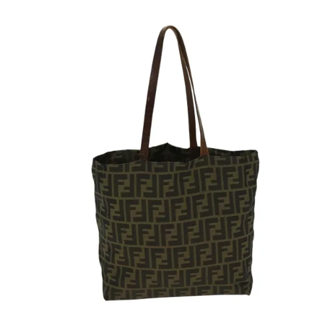 Fendi Vintage Pre-owned Canvas totes Brown Dames