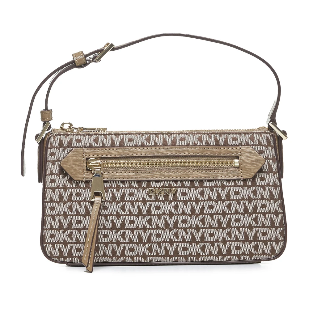 DKNY Stijlvolle Stadsmodetoebehoren Collectie Brown Dames