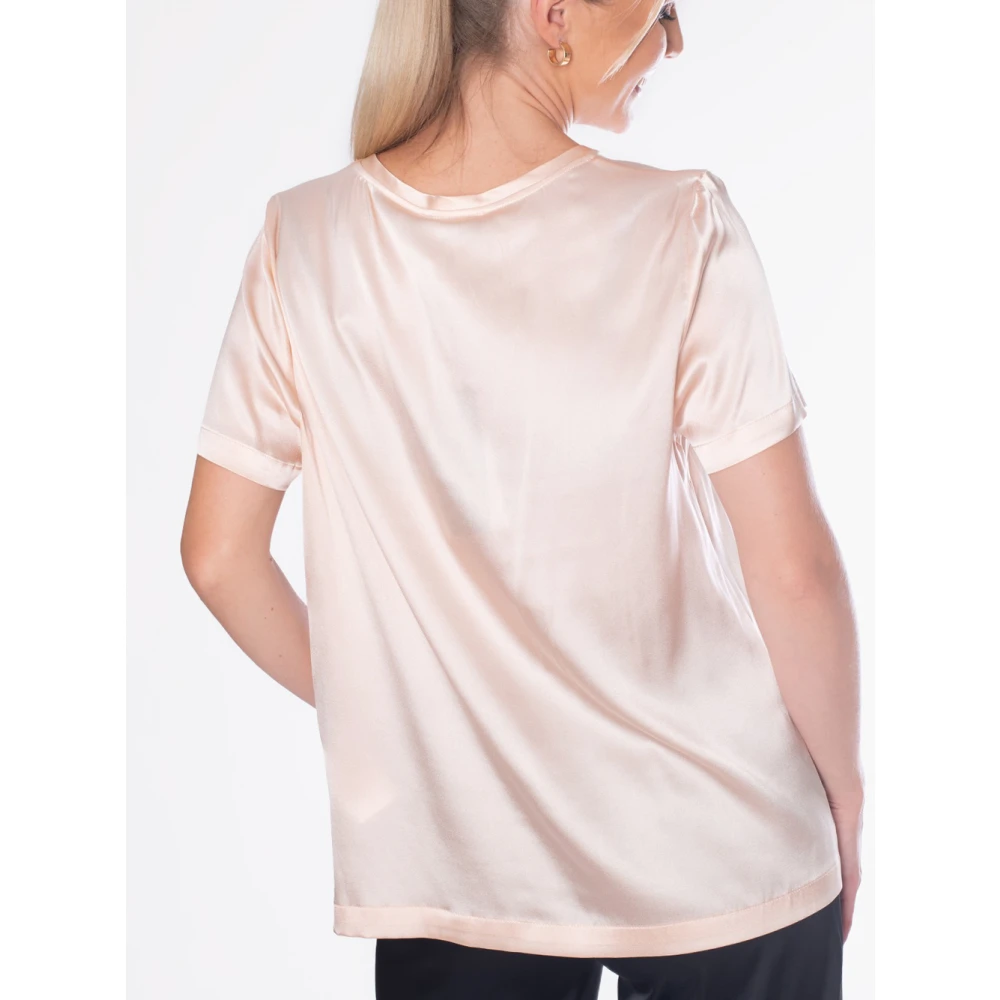 Guess Zijden Blush Breeze Top Pink Dames
