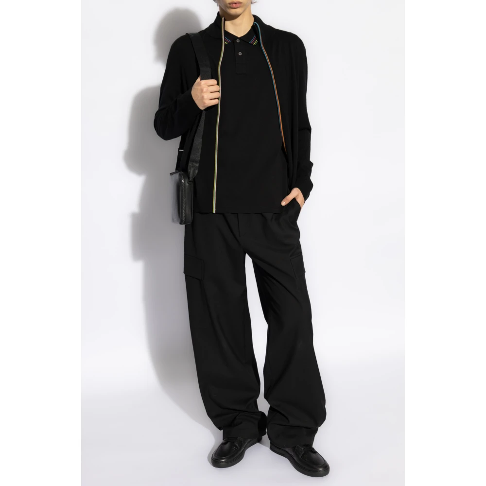 PS By Paul Smith Katoenen polo Black Heren